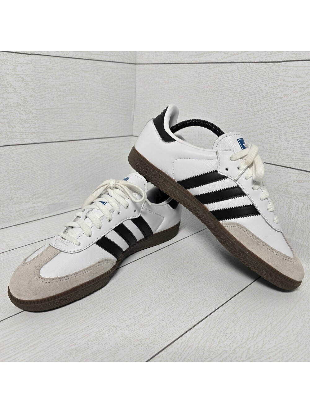 adidas Samba OG Women’s Size 9 White Black Clear Granite Gum IG9030